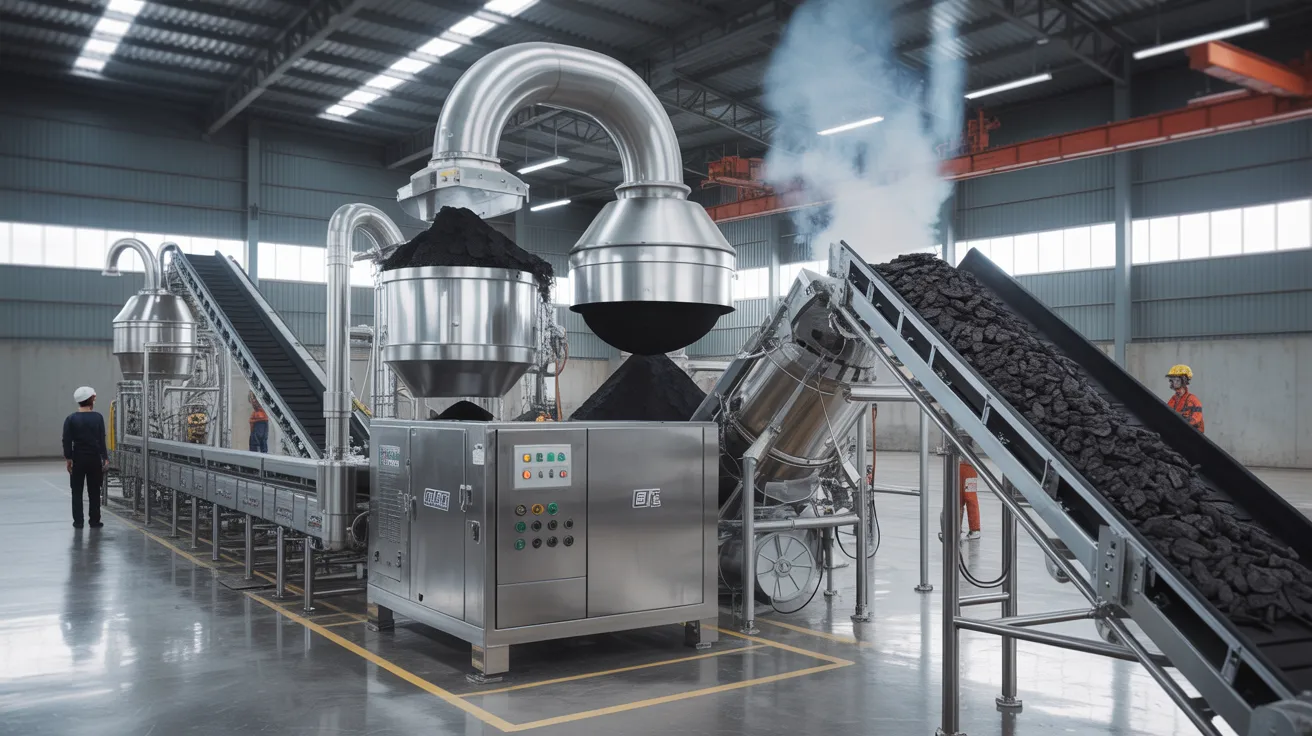 Palm Kernel Shell Charcoal Machine and Continuous Carbonization Furnace: Modern Charcoal Production Solutions