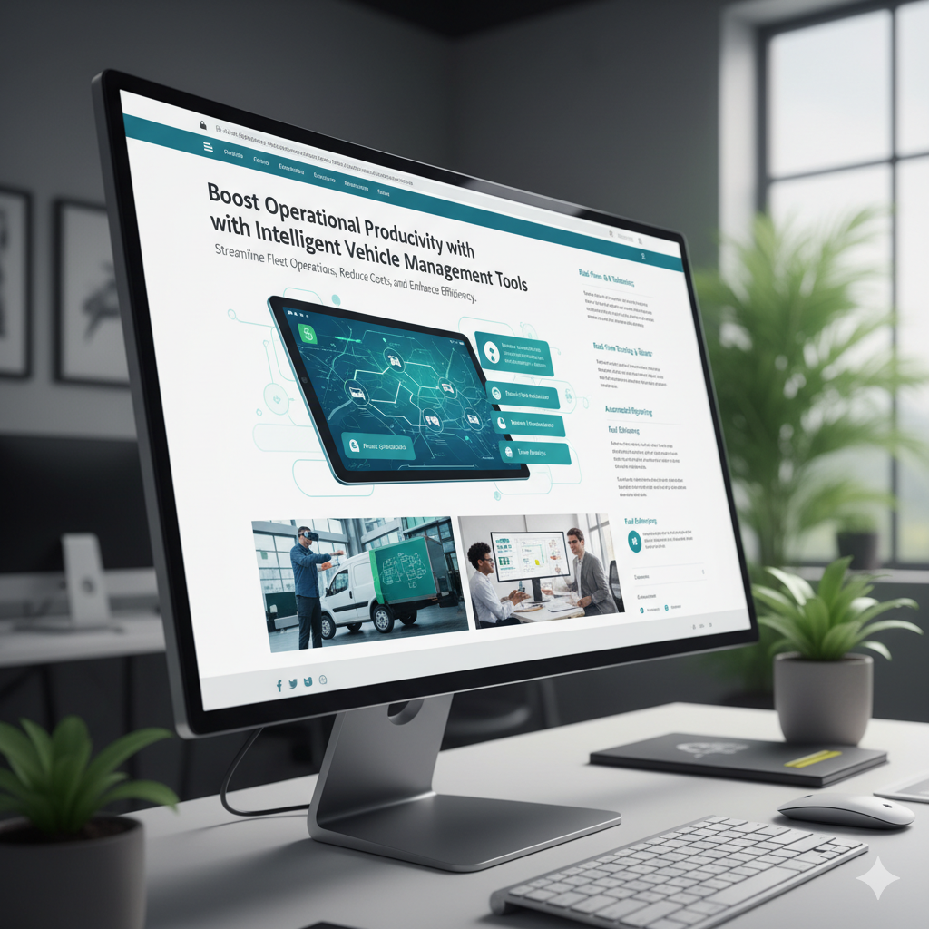 Boost Operational Productivity with Smart Vehicle Management Tools