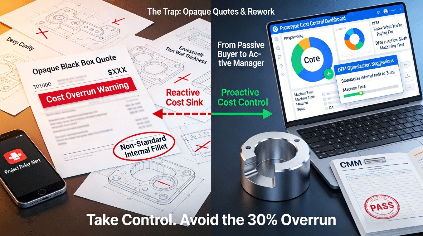 How Can Project Managers Control CNC Rapid Prototyping Costs to Avoid 30% Budget Overruns?