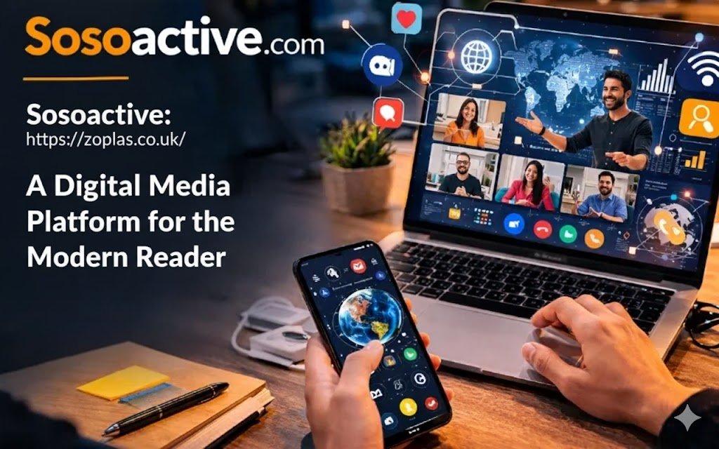 Sosoactive: A Digital Media Platform for the Modern Reader