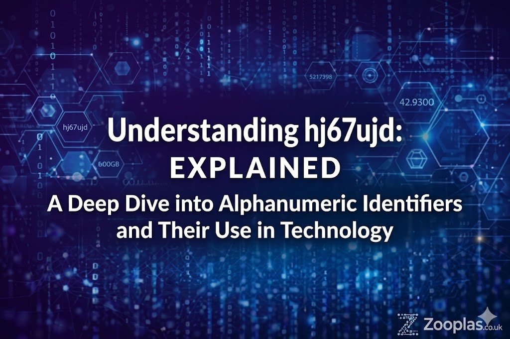 Understanding hj67ujd: A Deep Dive into Alphanumeric Identifiers and Their Use in Technology